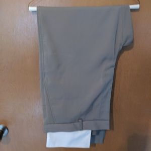 Reunion Men's Dress Pants Tan Polyester Rayon Size